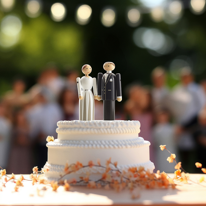 Base para figuras Kay Bojesen Novio y Novia