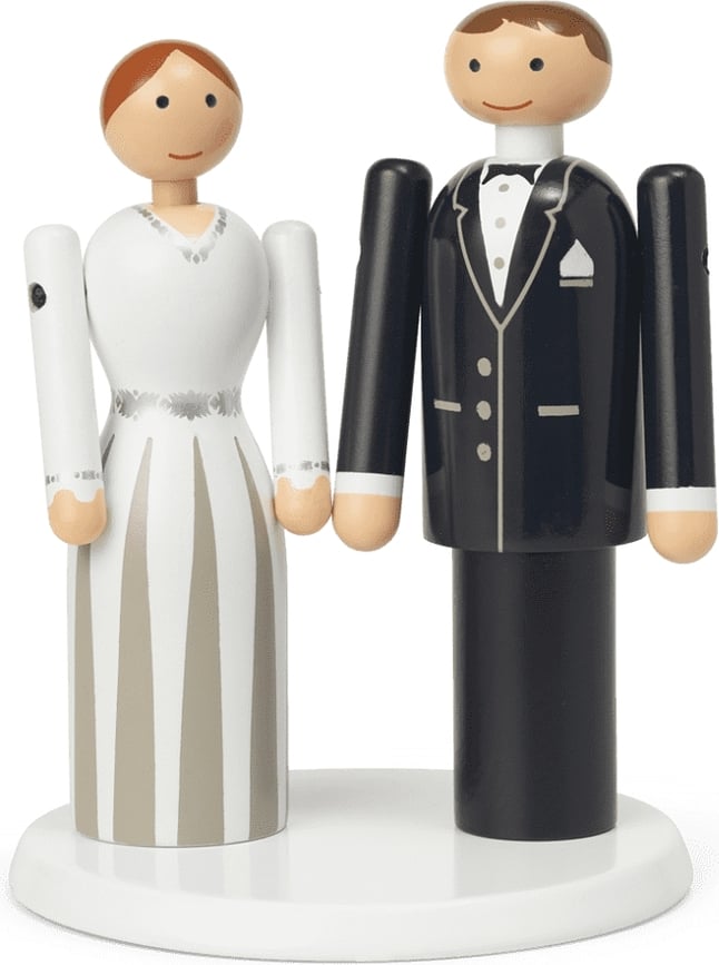 Base para figuras Kay Bojesen Novio y Novia