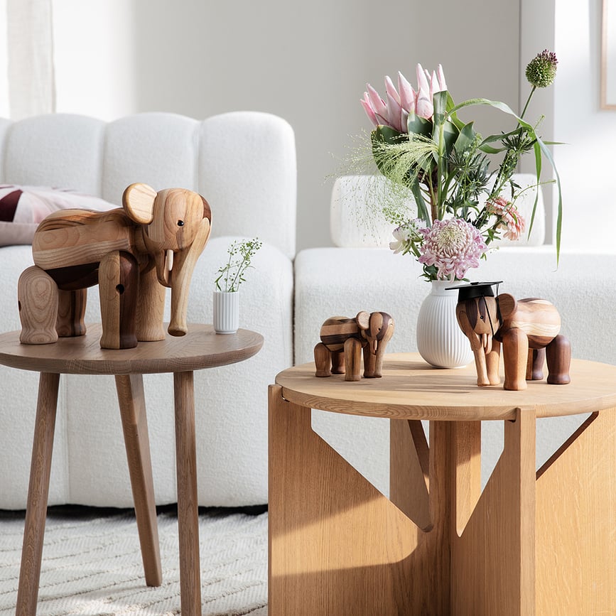 Birrete para figura Mono Kay Bojesen, tamaño pequeño, negro