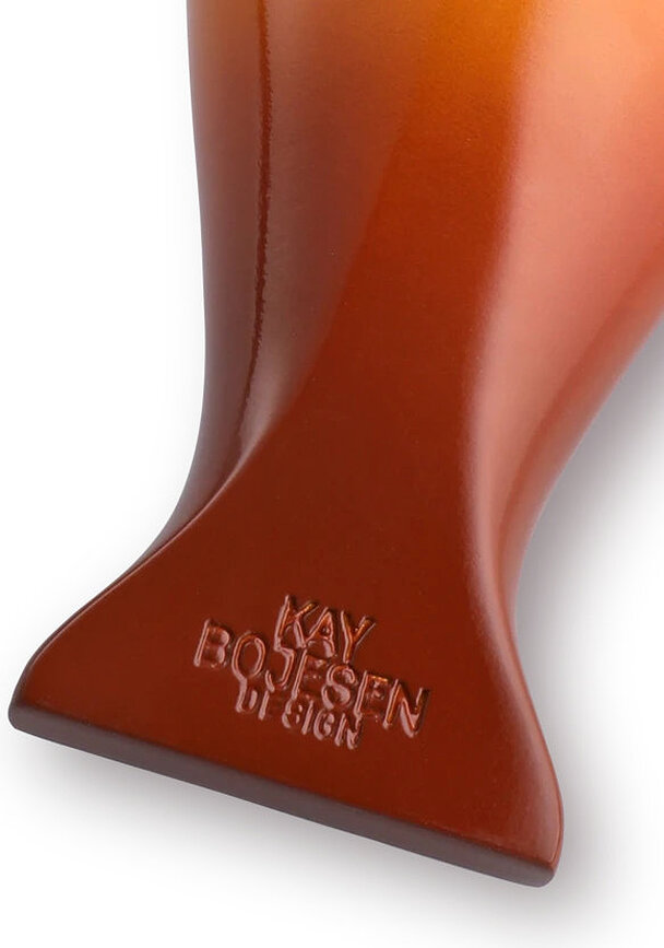 Decoración de madera Story Bird Cosy, naranja