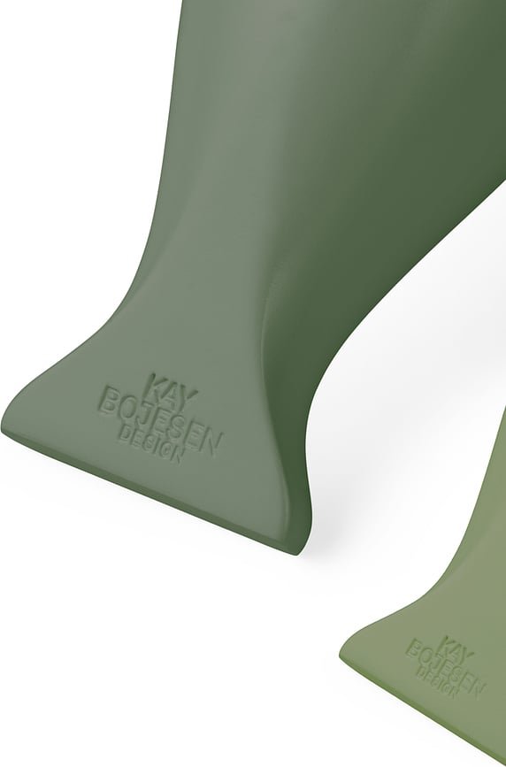 Decoraciones de madera verdes Liv & Lykke, 2 unidades