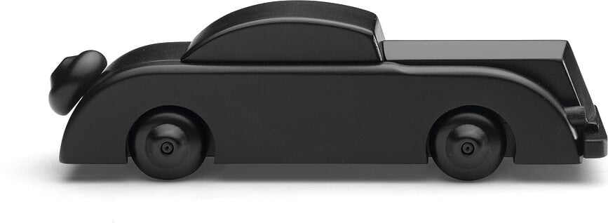 Dekoracija drvena limuzina crna