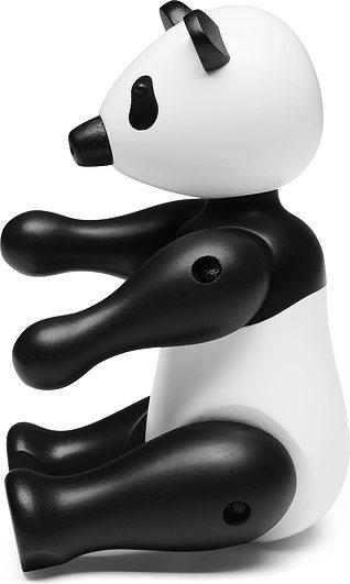 Dekoracja drewniana Kay Bojesen panda średnia