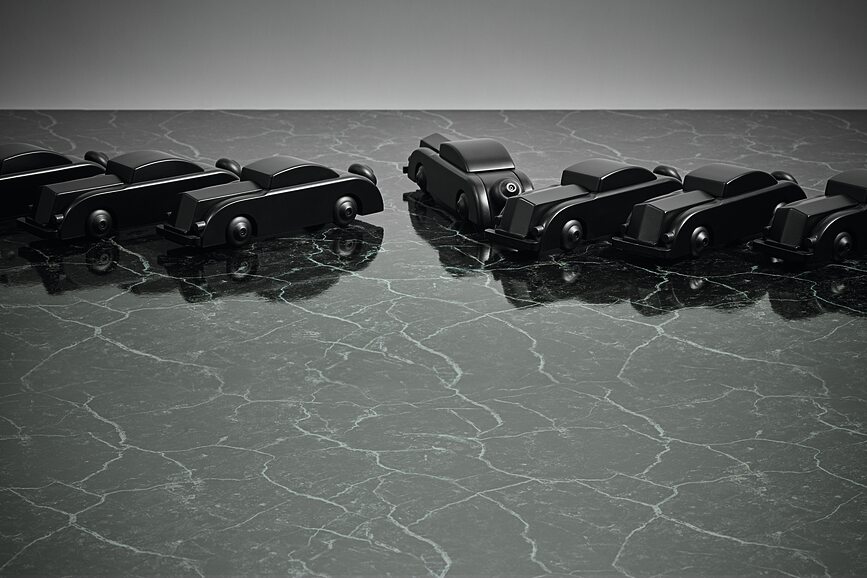 Διακοσμητικό Λιμουζίνα, ξύλινο, μαύρο