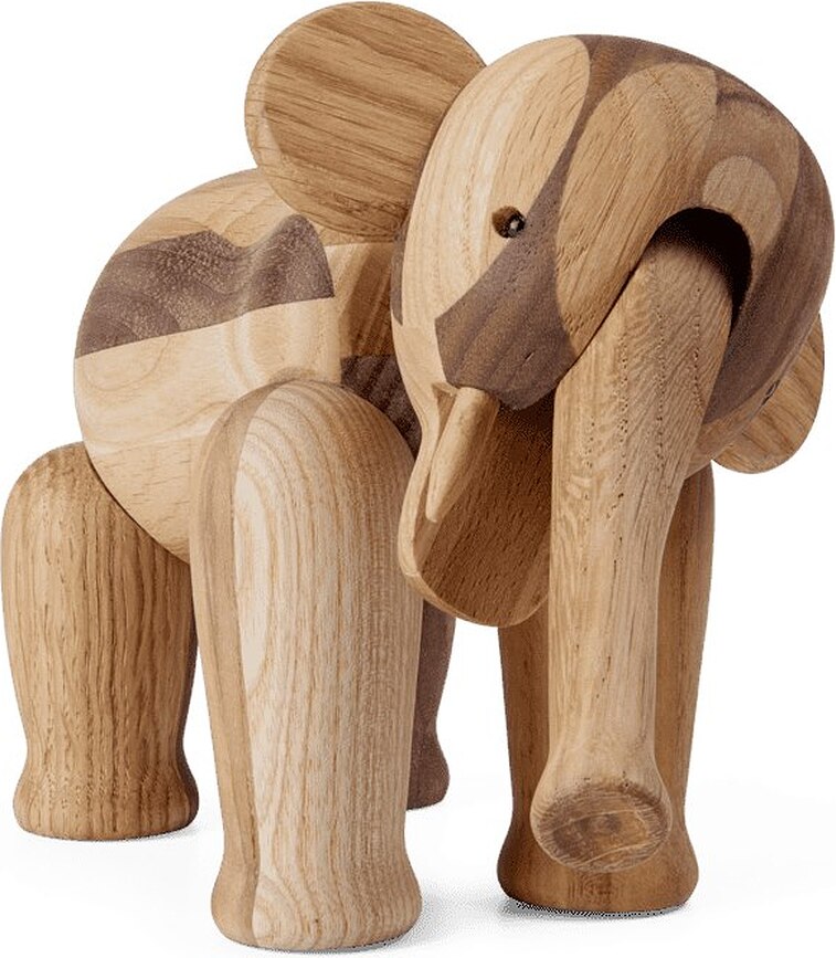 Elefante de madera Kay Bojesen, mix