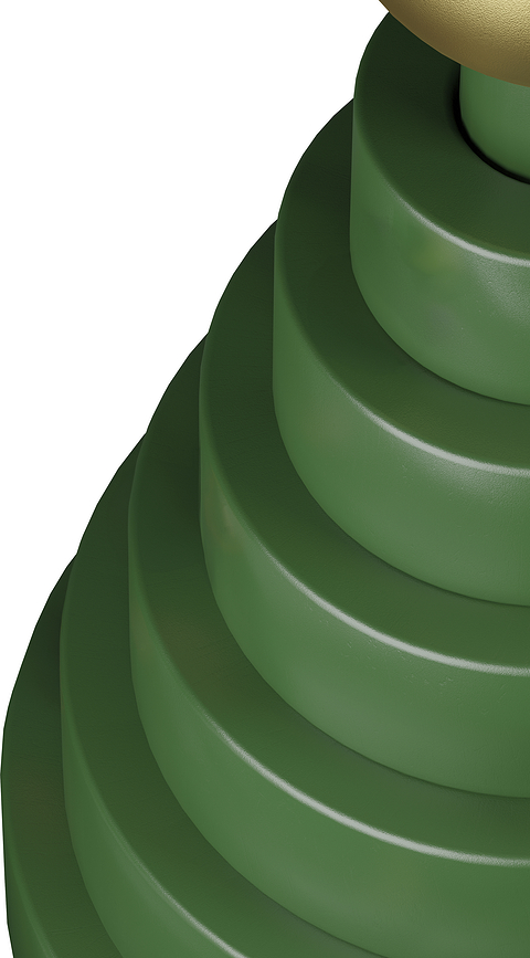 Figura árbol de Navidad Kay Bojesen, 13,5 cm