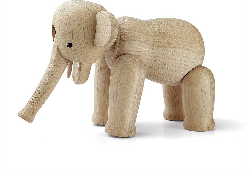 Figura de madera Kay Bojesen, Elefante, mini