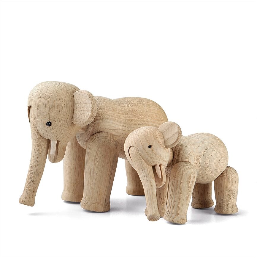Figura de madera Kay Bojesen, Elefante, mini