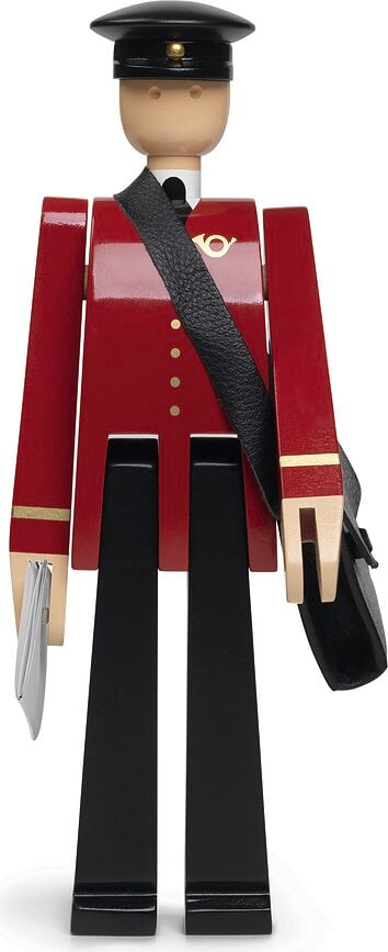 Figura de madera Kay Bojesen Einar, cartero