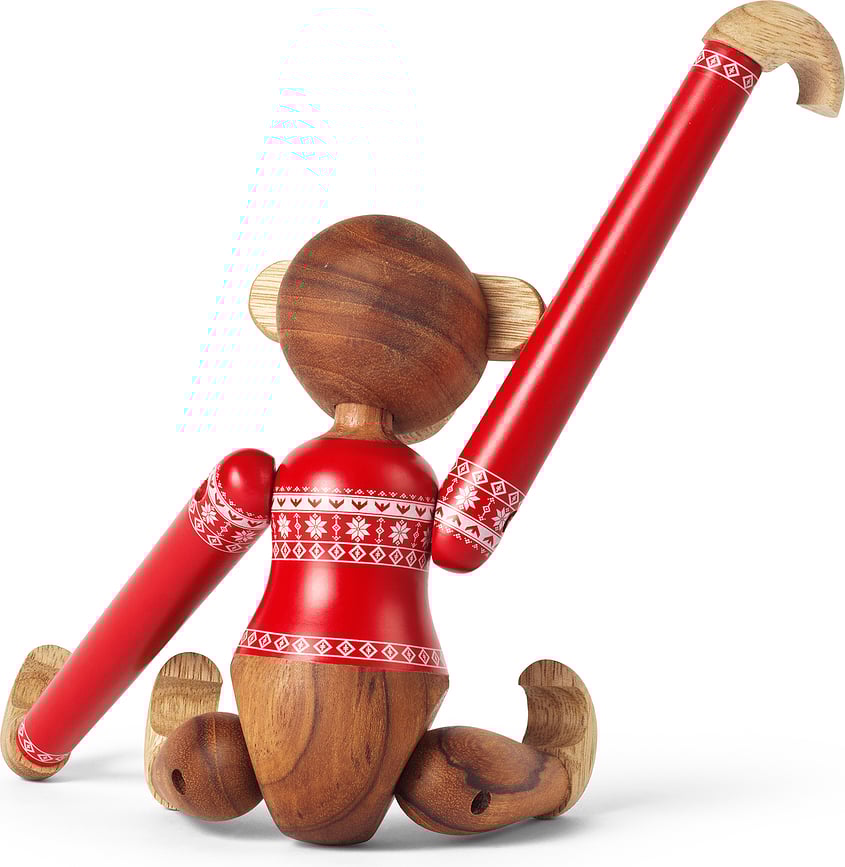 Figura Mono de madera Kay Bojesen Christmas, mini
