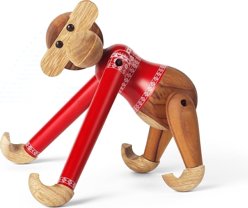 Figura Mono de madera Kay Bojesen Christmas, mini