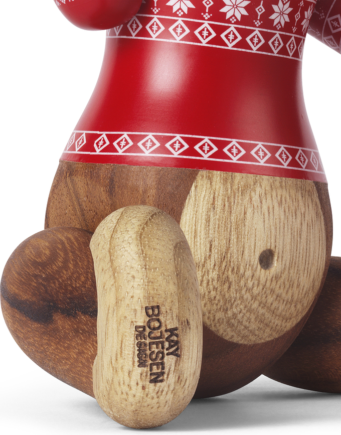 Figura Mono de madera Kay Bojesen Christmas, mini