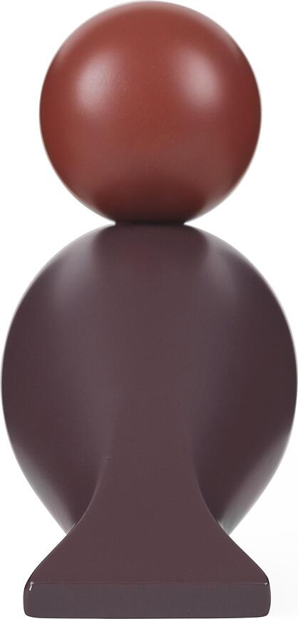 Figura decorativa de madera Songbird Aqua