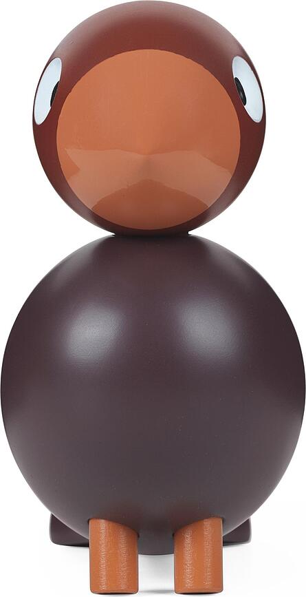 Figura decorativa de madera Songbird Aqua