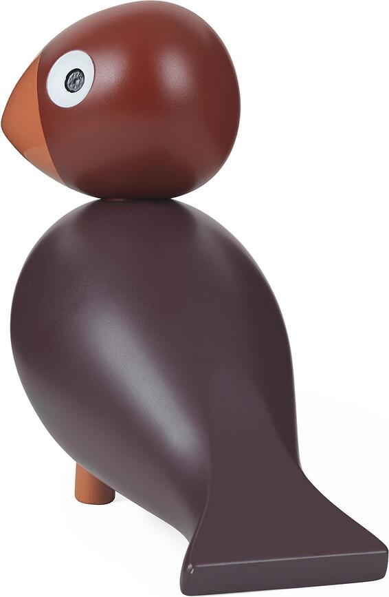 Figura decorativa de madera Songbird Aqua