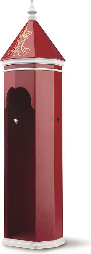 Figura decorativa de madera, Garita de guardia