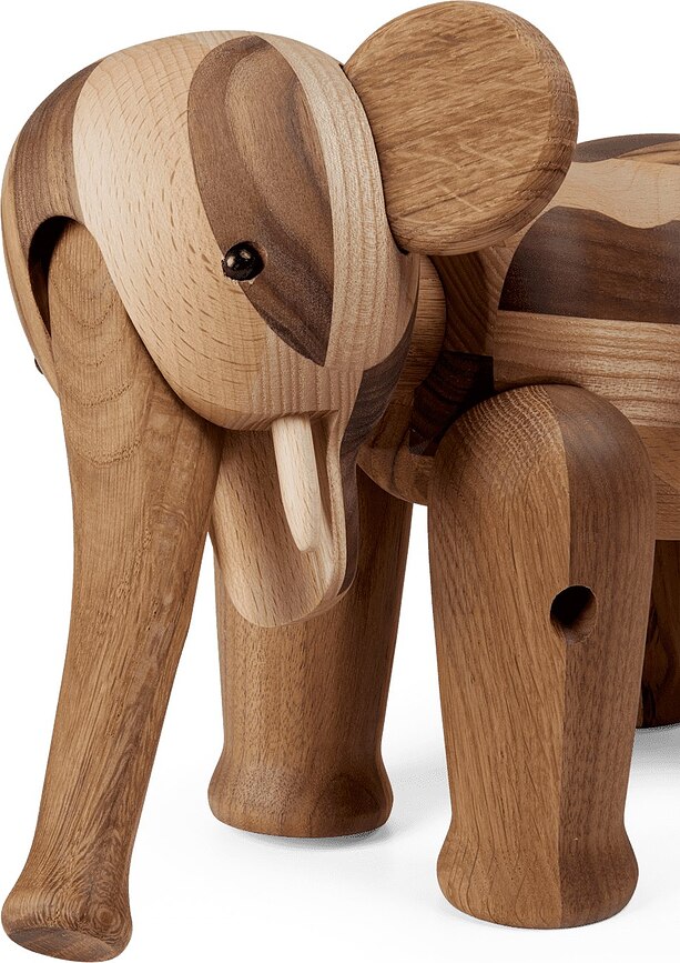 Figura Decorativa de madera Kay Bojesen Elefante, grande, mix