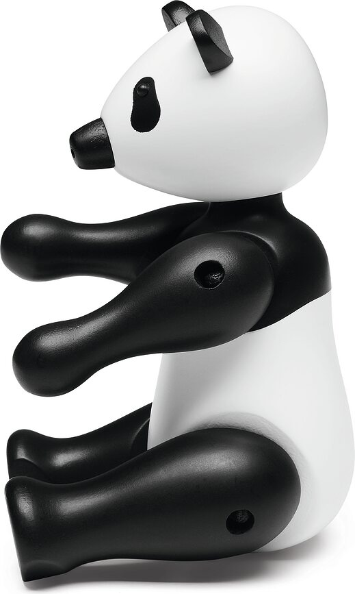 Figura decorativa de madera Kay Bojesen Panda, mediana