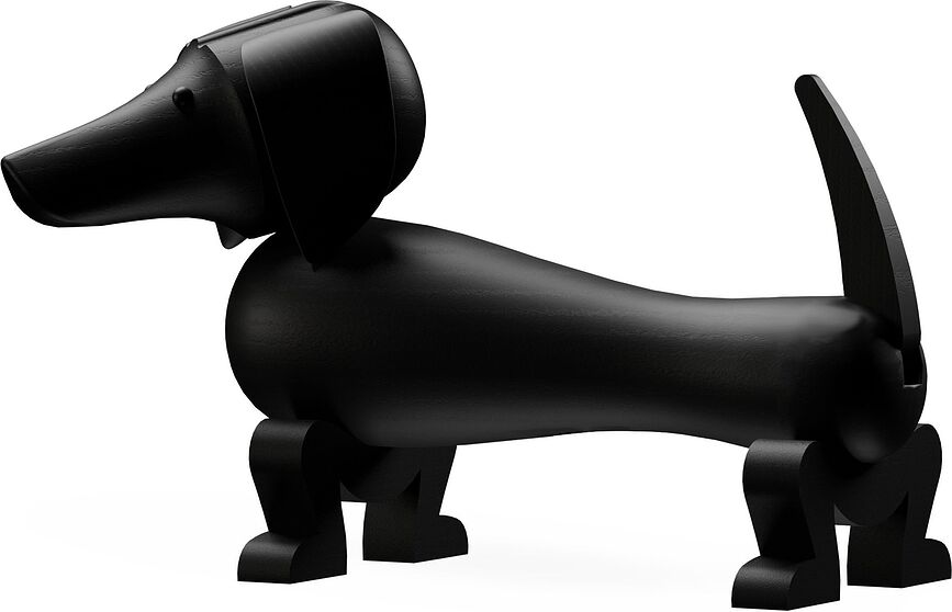 Figura de madera Kay Bojesen Teckel, 18,5 cm