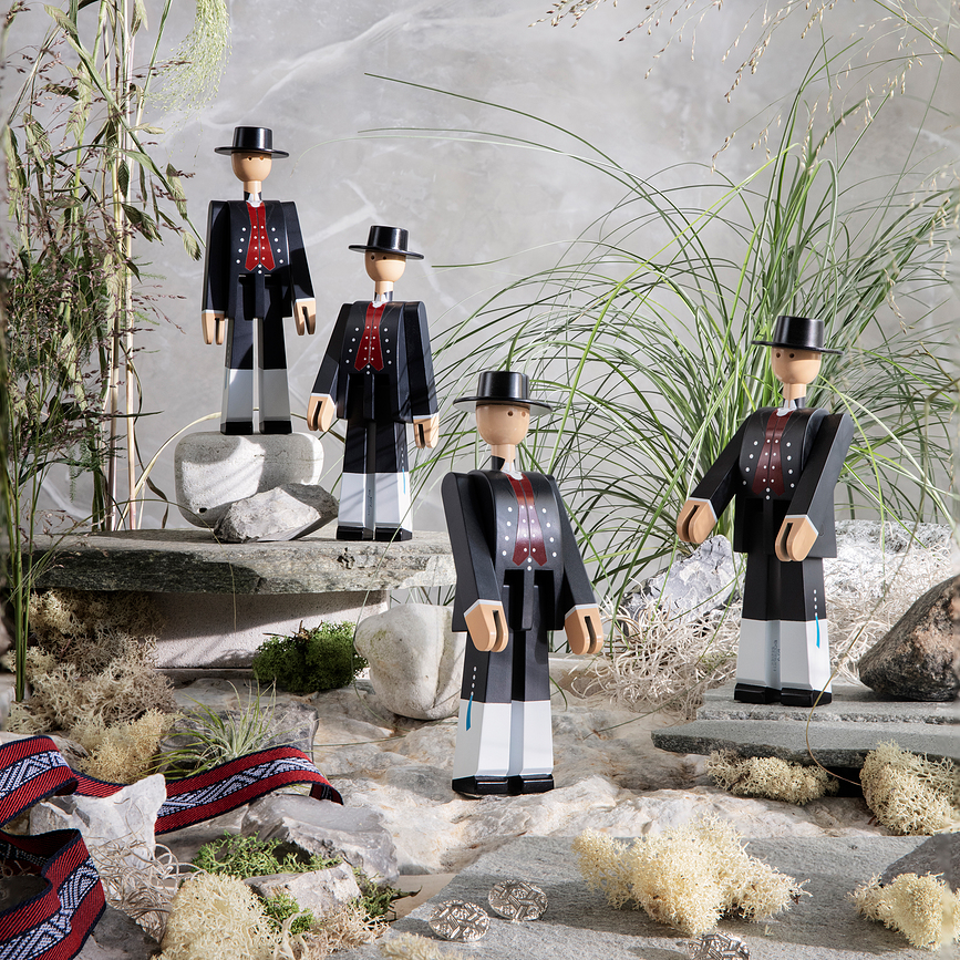 Figura Kay Bojesen Bunad, hombre