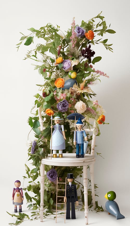 Figura Kay Bojesen La Niña de los Fósforos, 14,5 cm