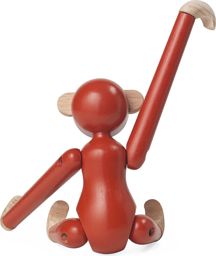 Figura de madera Mono Kay Bojesen, mini, azul