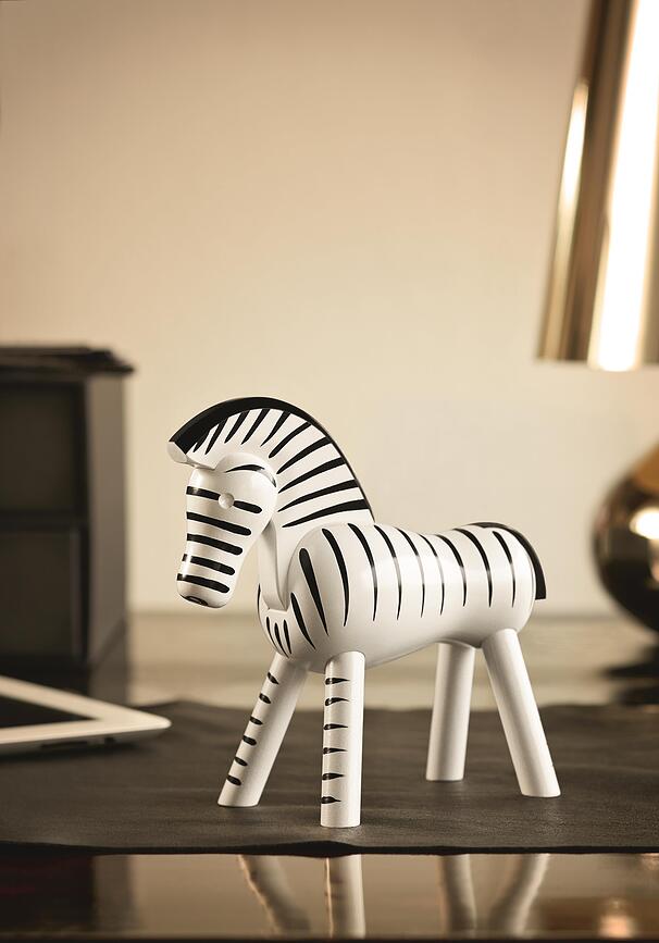 Figura Zebra, lesena