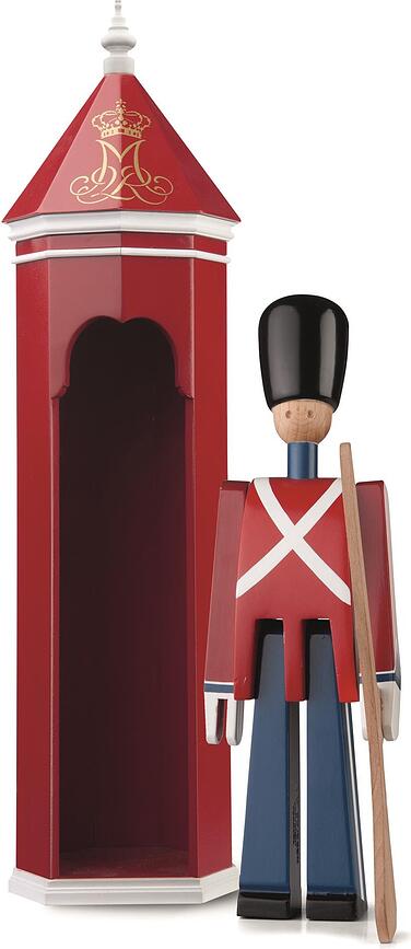 Figurine Guérite de Garde, en bois