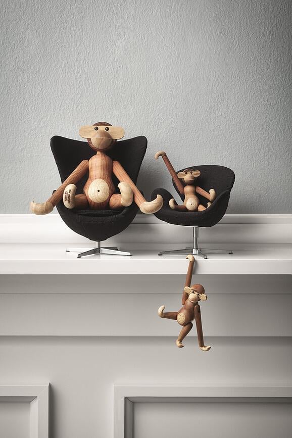 Figurine Singe mini, en bois