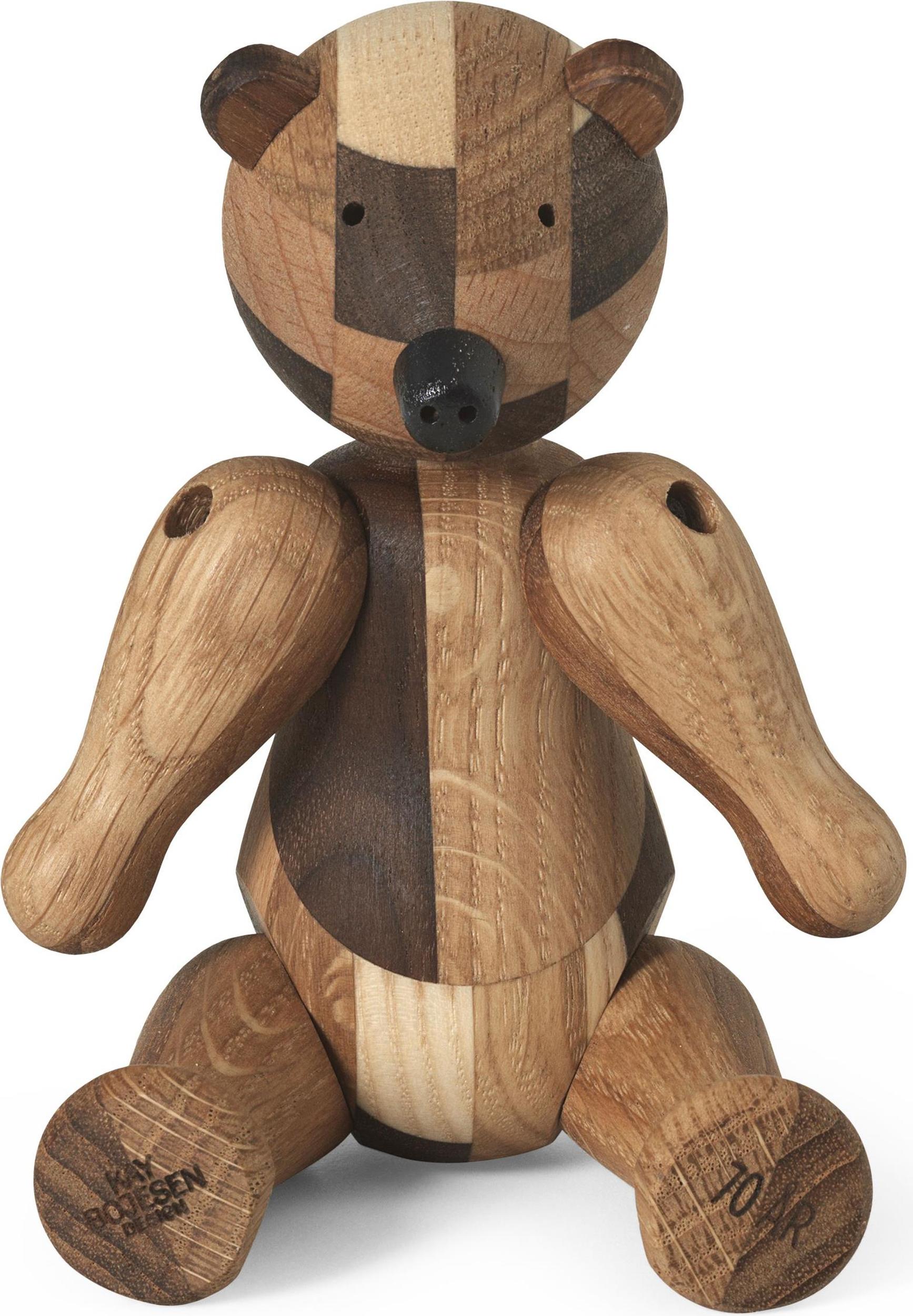 Figurka Kay Bojesen miś M mix drewniany