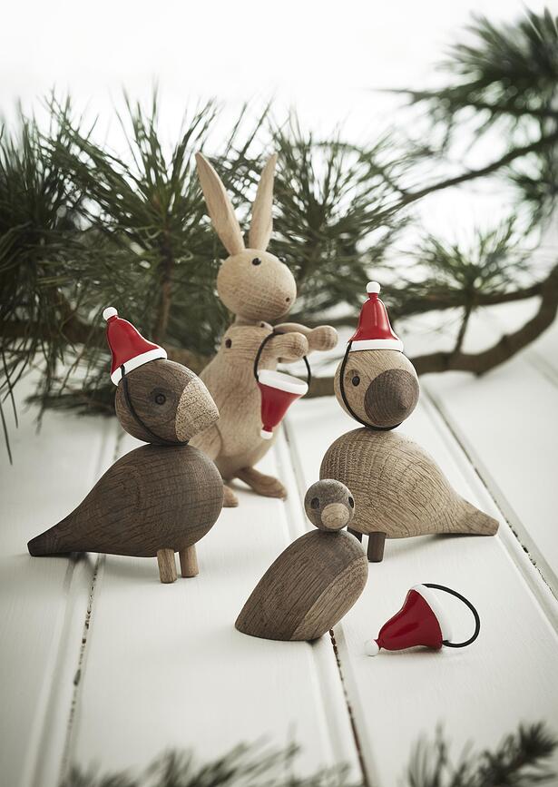 Gorro decorativo de Navidad para la figura del Mono Kay Bojesen, talla XS