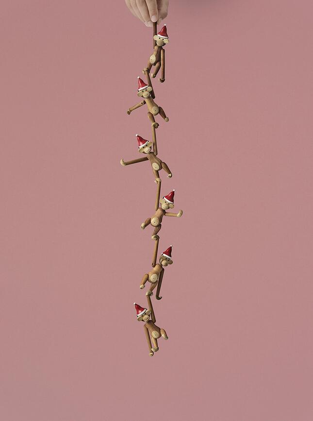 Gorro decorativo de Navidad para la figura del Mono Kay Bojesen, talla XS