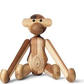 Kay Bojesen Dekoration klein Affe aus recyceltem Holz limitierte Auflage