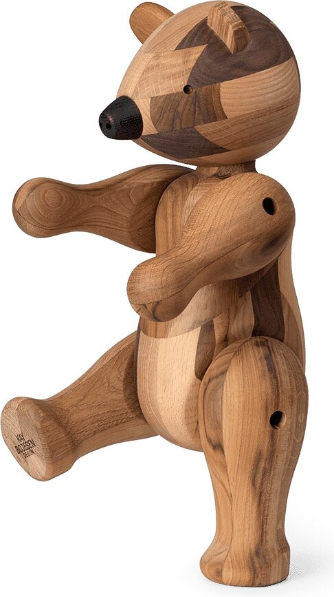 Kay Bojesen Figura Medved, velika, mešanica lesa