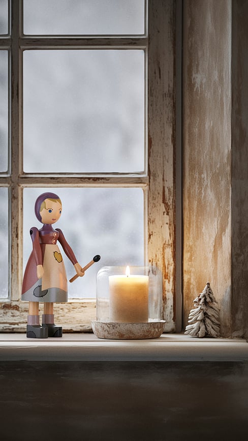 Kay Bojesen Figurica Djevojčica sa šibicama 14,5 cm