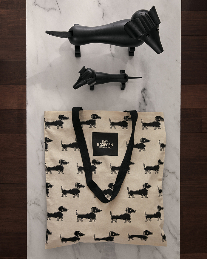 Kay Bojesen Figurica jazavčar 18,5 cm drvena