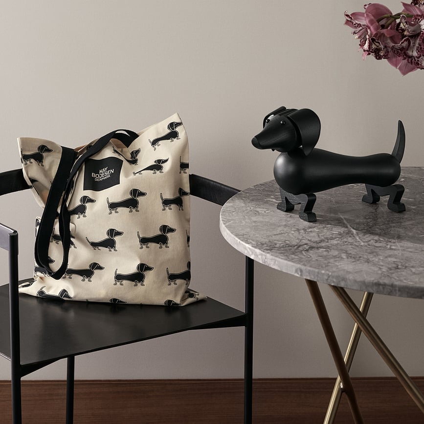 Kay Bojesen Figurica jazavčar 18,5 cm drvena