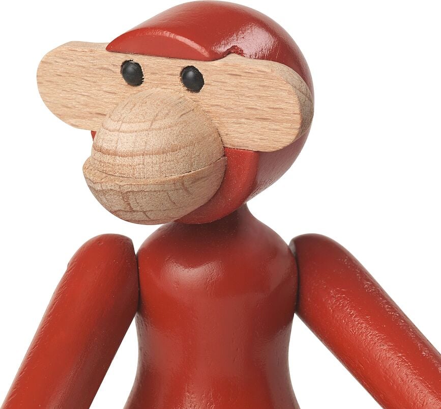 Kay Bojesen Figurica Majmun mini drvena plava