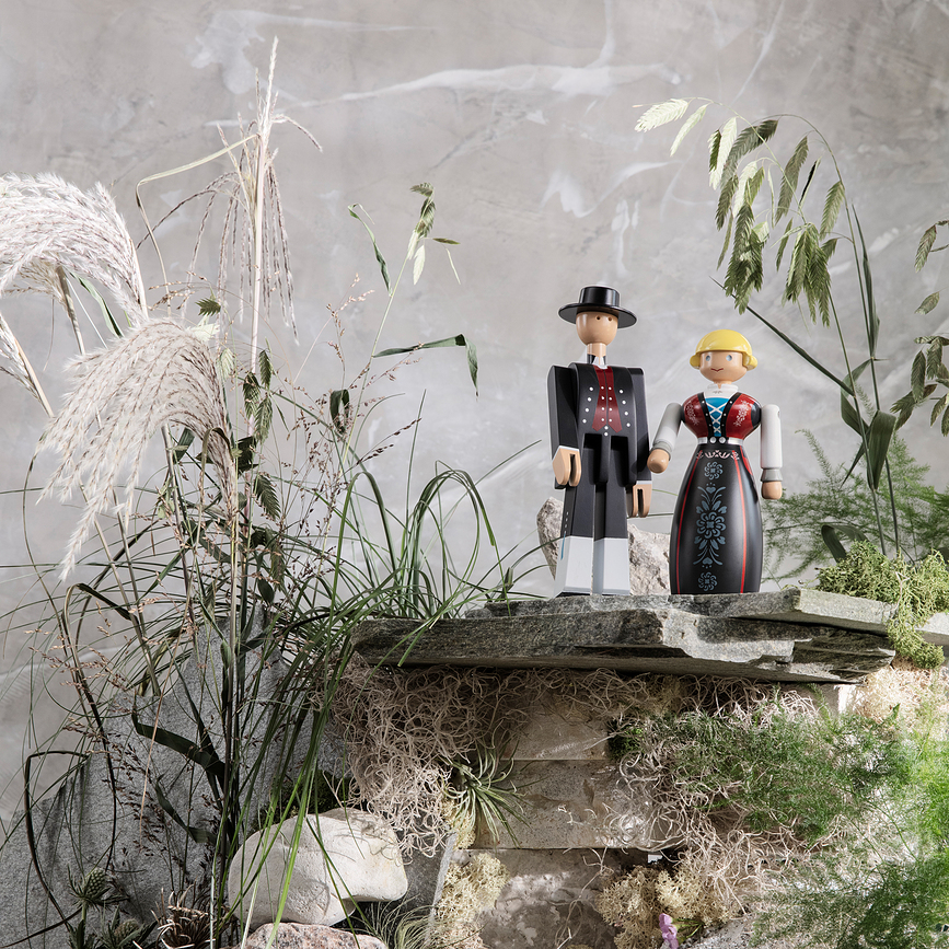 Kay Bojesen Figurine Bunad femme