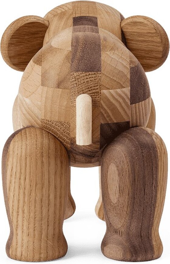 Kay Bojesen Figurine Éléphant, petit, en bois mélangé