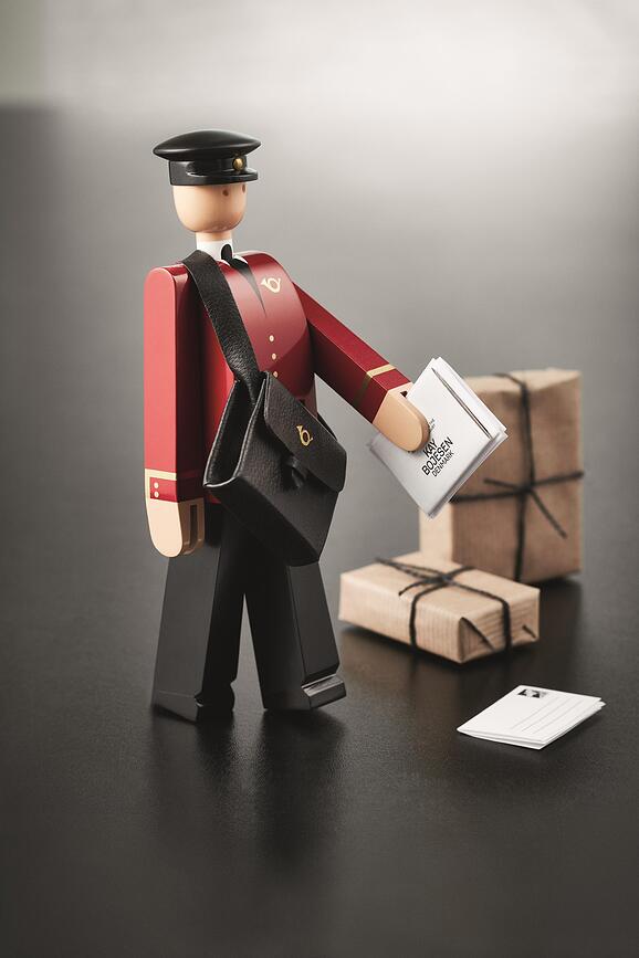 Kay Bojesen Figurine Facteur Einar, en bois