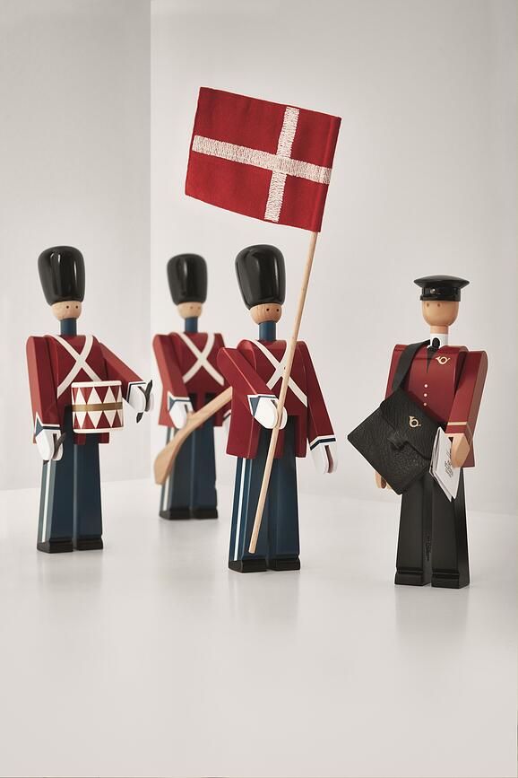 Kay Bojesen Figurine Facteur Einar, en bois