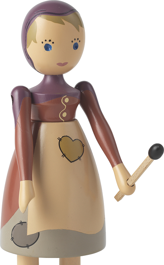 Kay Bojesen Figurine La Petite Fille aux Allumettes, 14,5 cm