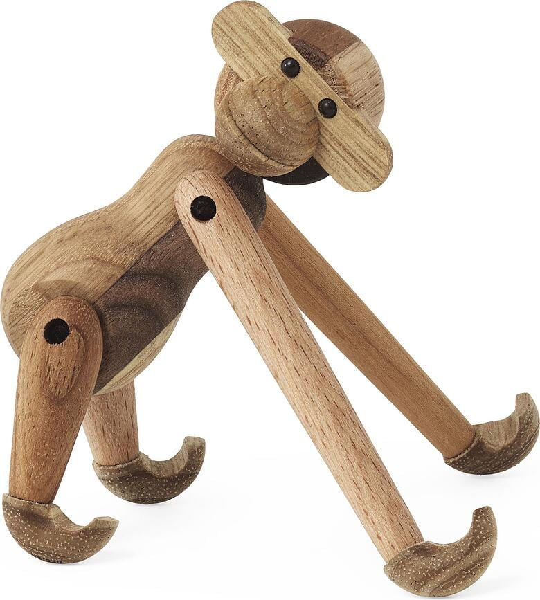 Kay Bojesen Singe, taille moyenne, en bois m
elang
e
