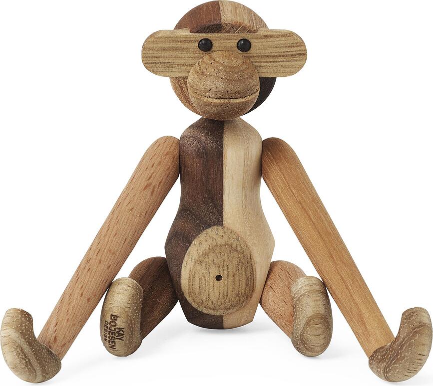 Kay Bojesen Kleine Figur groß Affe Holzmischung