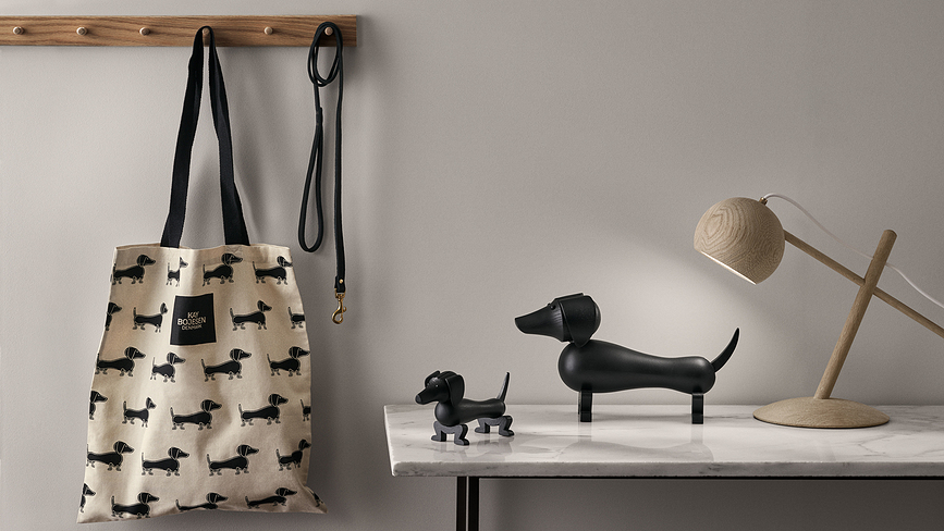 Kay Bojesen Φιγούρα Ντάτσχουντ, 18,5 cm, ξύλινη