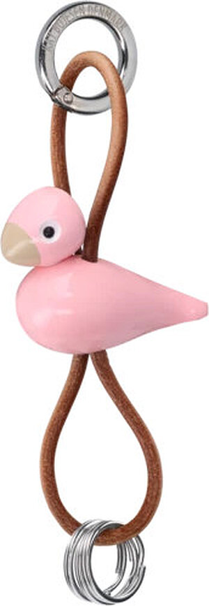 Kay Bojesen Porte-clés oiseau, rose