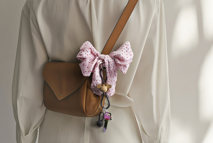 Kay Bojesen Porte-clés Singe, noir