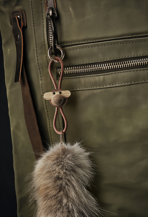 Kay Bojesen Privjesak za ključeve majmun crni