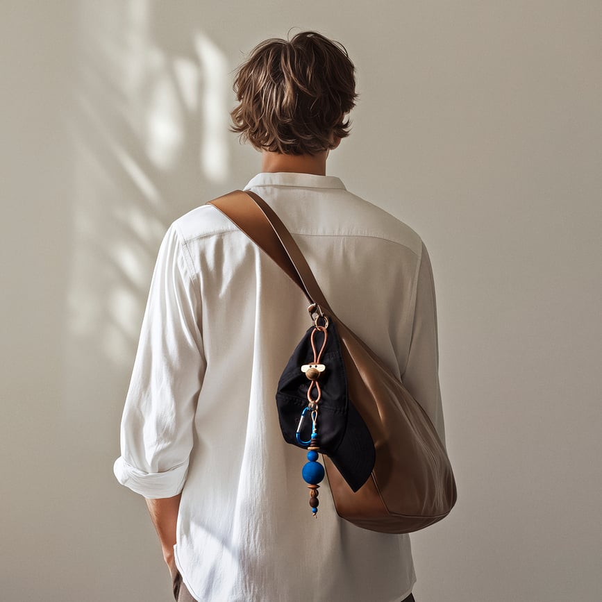 Kay Bojesen Privjesak za ključeve majmun crni